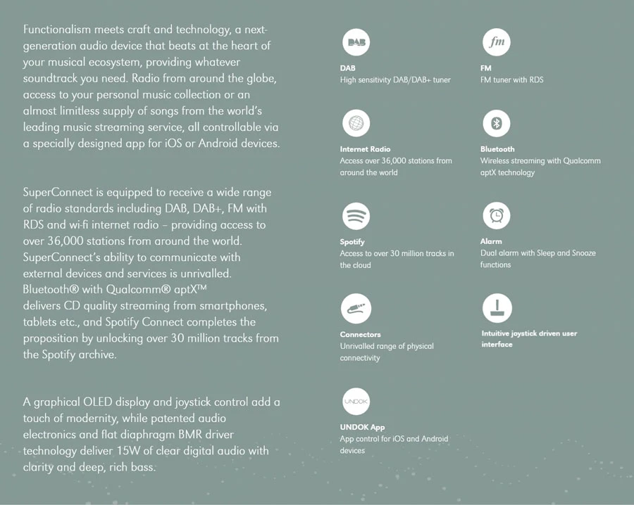 Các tính năng nổi bật của Revo SuperConnect - Walnut Black