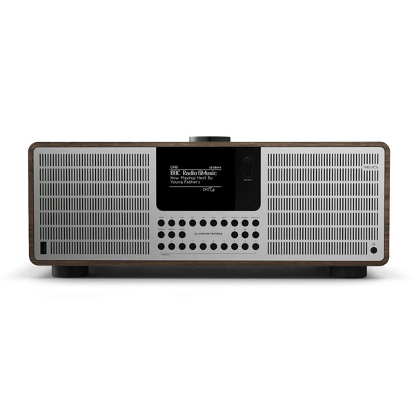 Loa Bluetooth Revo SuperSystem - Walnut Silver