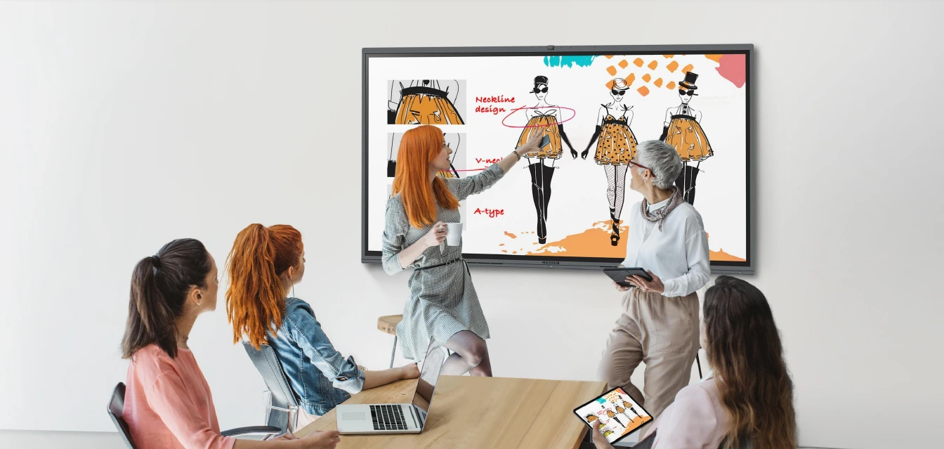 Sử Dụng Màn Hình Tương Tác Maxhub V6 Classsic Series Cho Công Việc