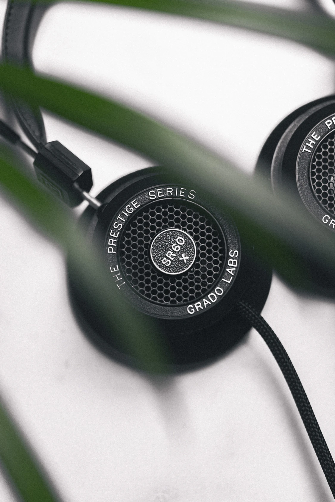 Grado Labs Sr60x Headphones On Marble