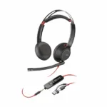Tai nghe Poly Blackwire 5220 Stereo USB-C Headset +3.5mm Plug +USB-CA Adapter