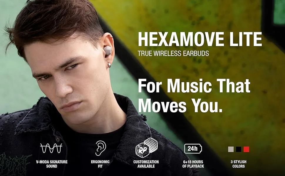 Tính Năng V-moda Hexamove Lite
