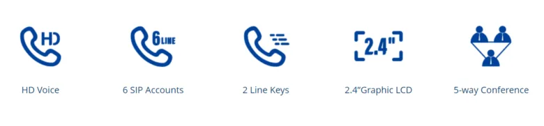 Tính Năng điện Thoại Dinstar C62u