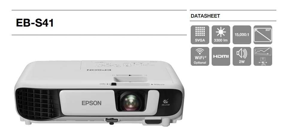 Tính Năng Máy Chiếu Epson Eb-s41