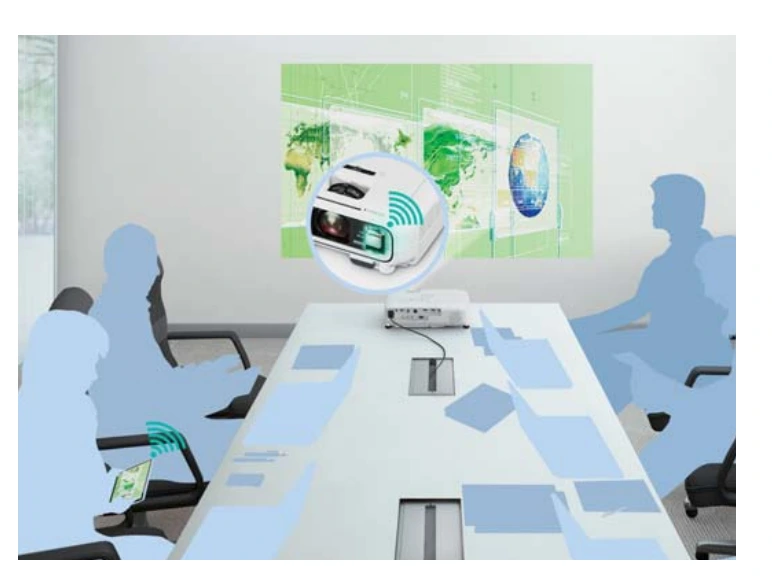 Trình Chiếu Không Dây Qua Epson Iprojection