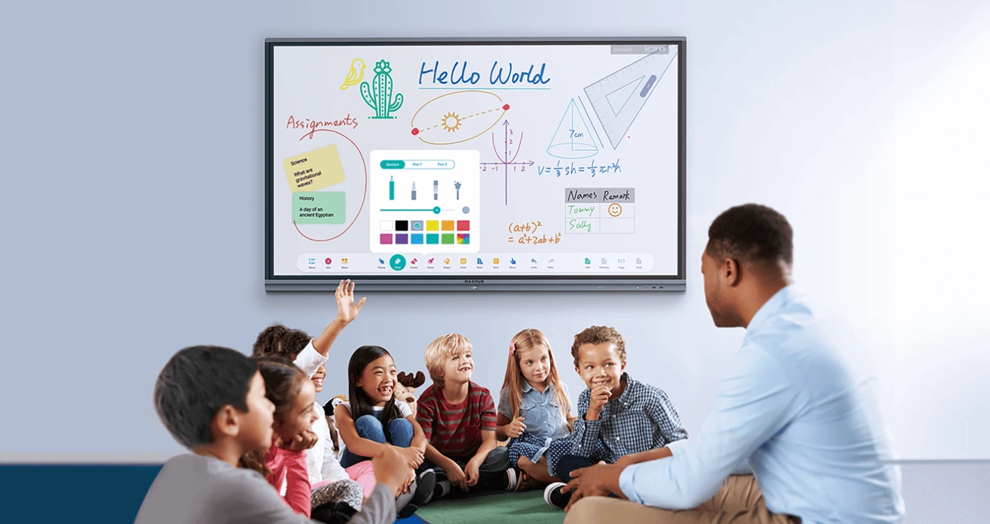 Ứng Dụng Màn Hình Tương Tác Maxhub Education Series Vào Giảng Dạy