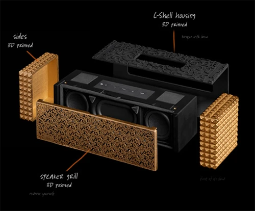 Chiếc loa đầu tiên trên thế giới sử dụng công nghệ in 3D