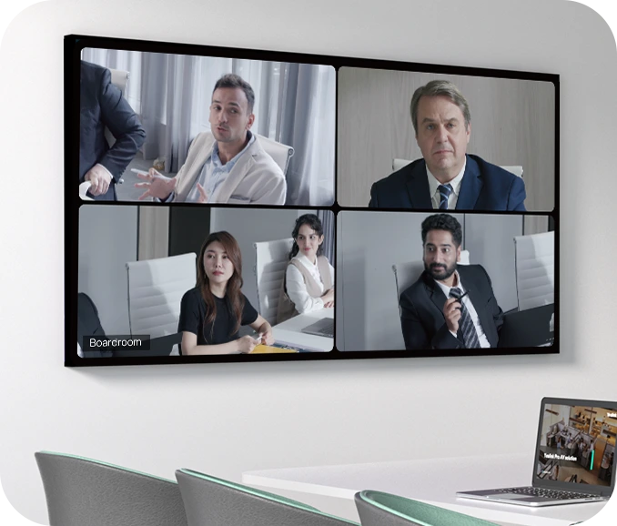 Với Yealink Zvc S90 Tập Trung Hoàn Toàn Cho Phòng Họp