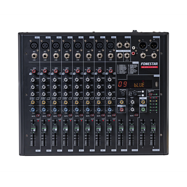 bàn trộn âm thanh 8 kênh mixer fonestar mix-8pro (1)