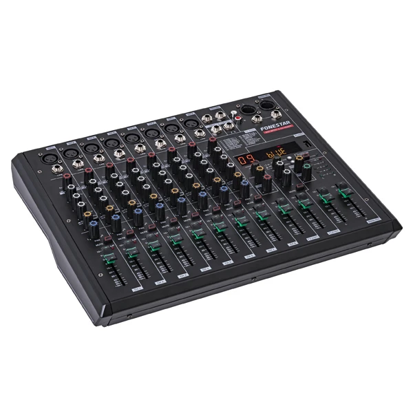 Ban-tron-am-thanh-8-kenh--mixer-fonestar-mix-8pro bàn trộn âm thanh 8 kênh mixer fonestar mix-8pro