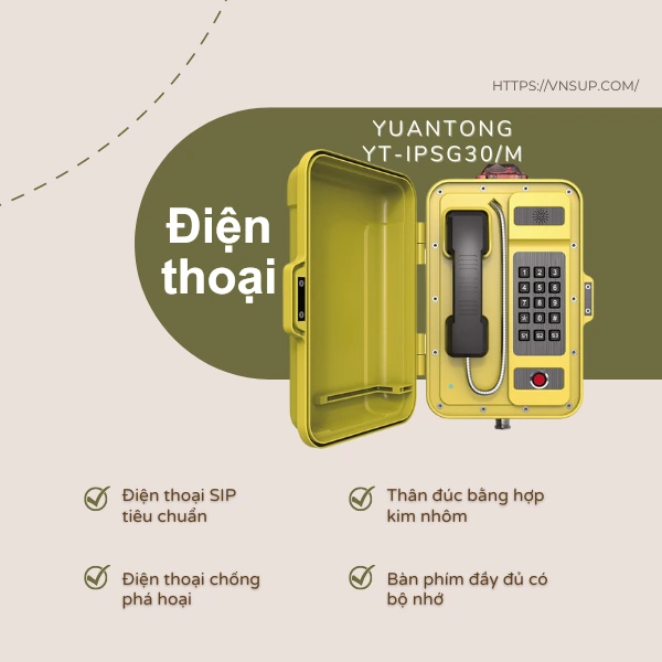 điện thoại Yuantong Yt-ipsg30m