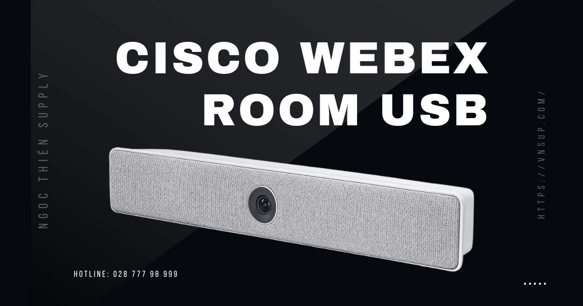 Bộ thiết bị họp trực tuyến Cisco Webex Room USB