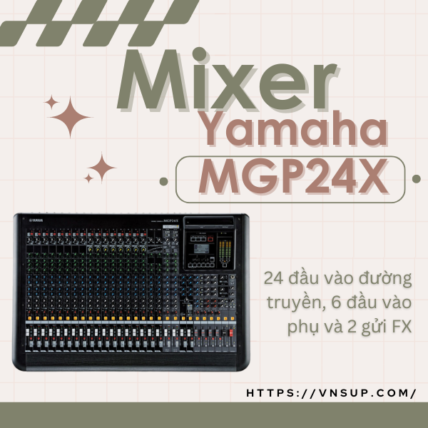 Bộ trộn âm thanh Yamaha MGP24X