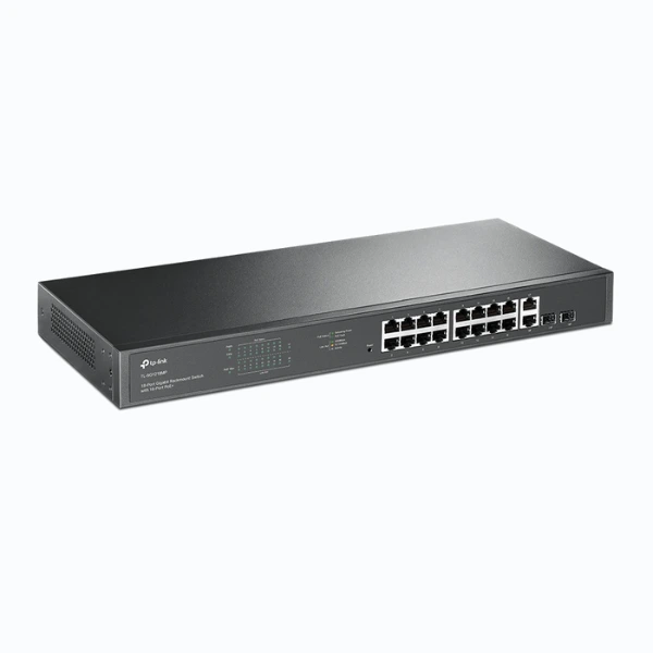 Các mặt của Switch Tp-Link TL-SG1218MP Các mặt của Switch Tp-Link TL-SG1218MP