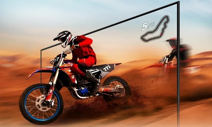 Công Nghệ Motion Xcelerator mang đến khung hình mượt mà