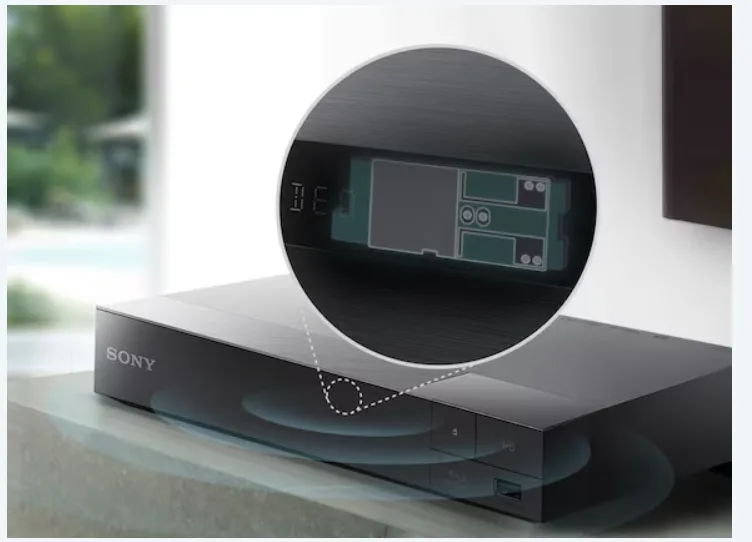 Đầu Bluray SONY BDP-S3500 phát tín hiệu wifi mạnh
