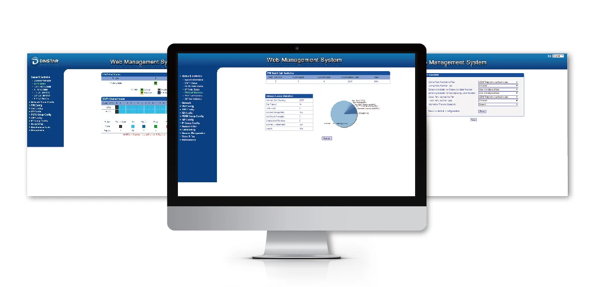 Dễ dàng quản lí Gateway Dinstar MTG2000