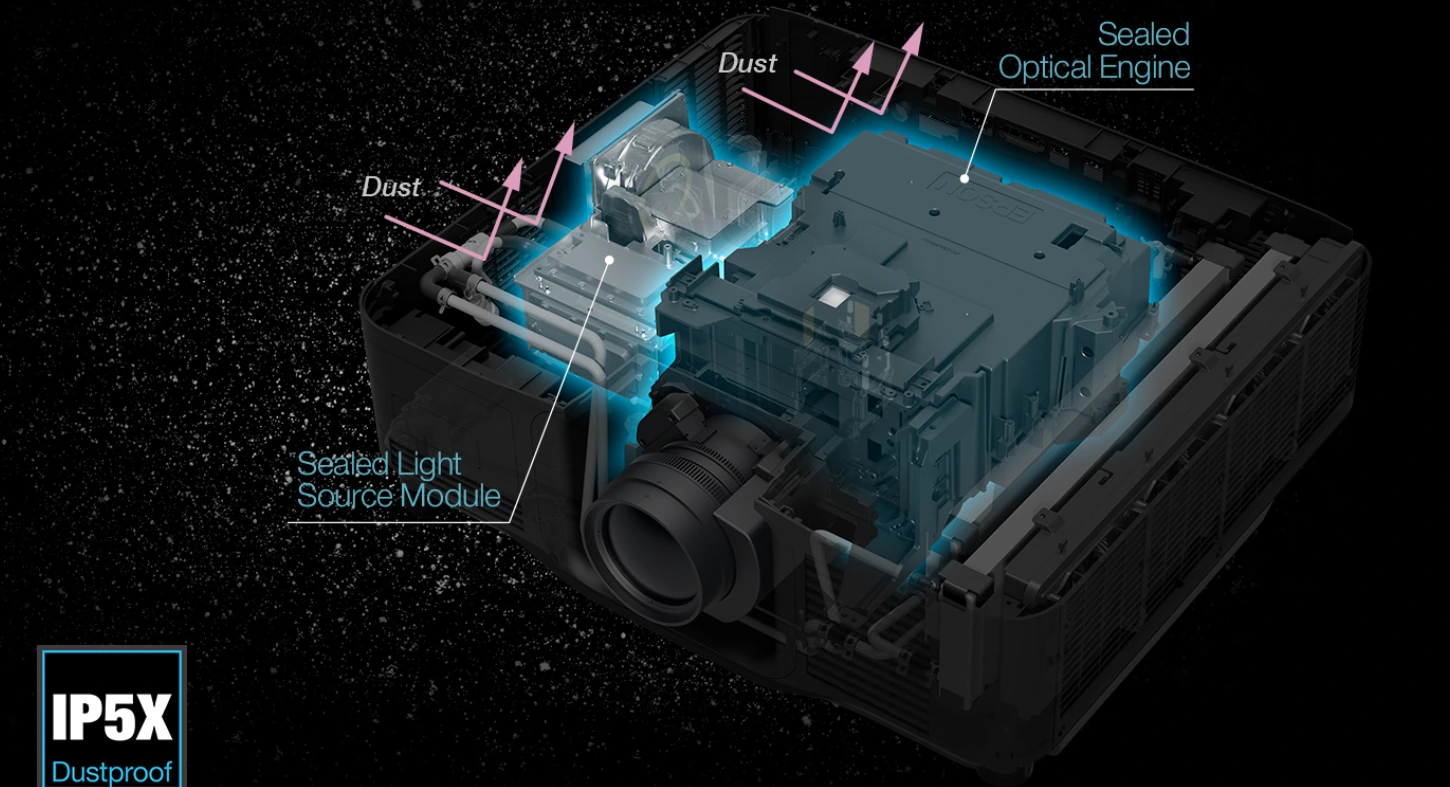 Epson Eb-pu2213b Chống Bụi Bẩn Ip5x