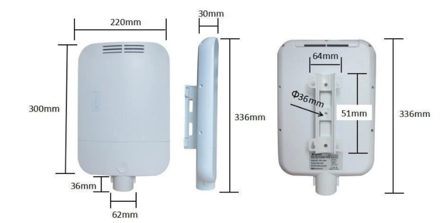 Grandstream GW-PoE-4G-1S