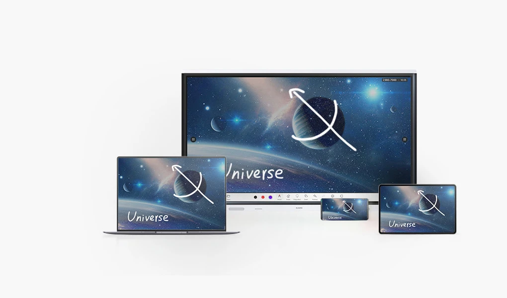 HUAWEI IdeaHub Board 2 có nhiều phương thức trình chiếu