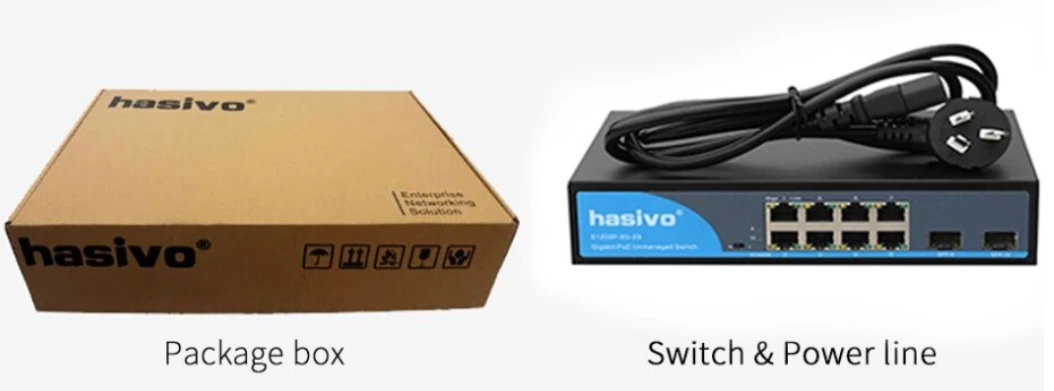 Hộp Switch Hasivo S1200P-8G-2G