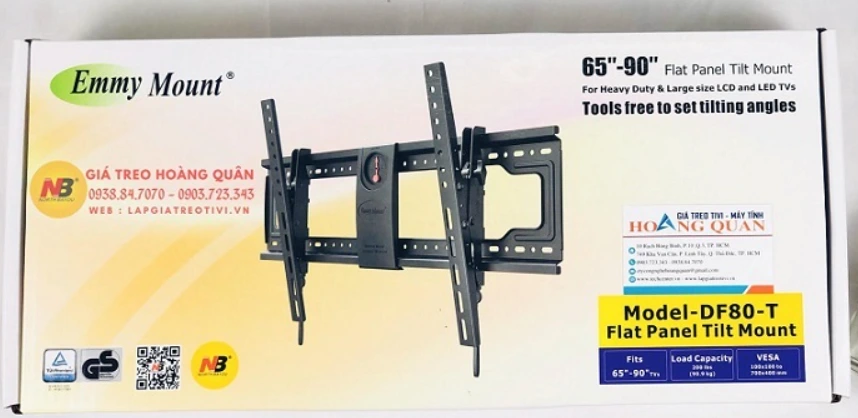 Hộp đựng giá treo NB DF80T mua tại Ngọc Thiên