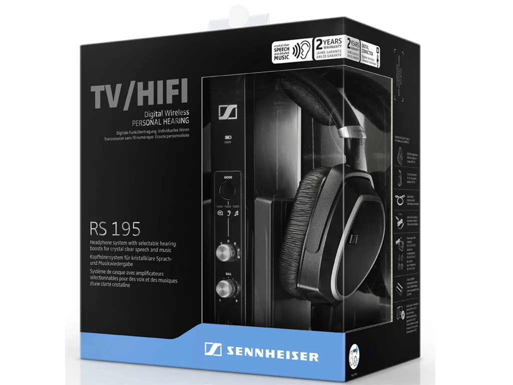 Hộp Tai Nghe Không Dây Sennheiser Rs195