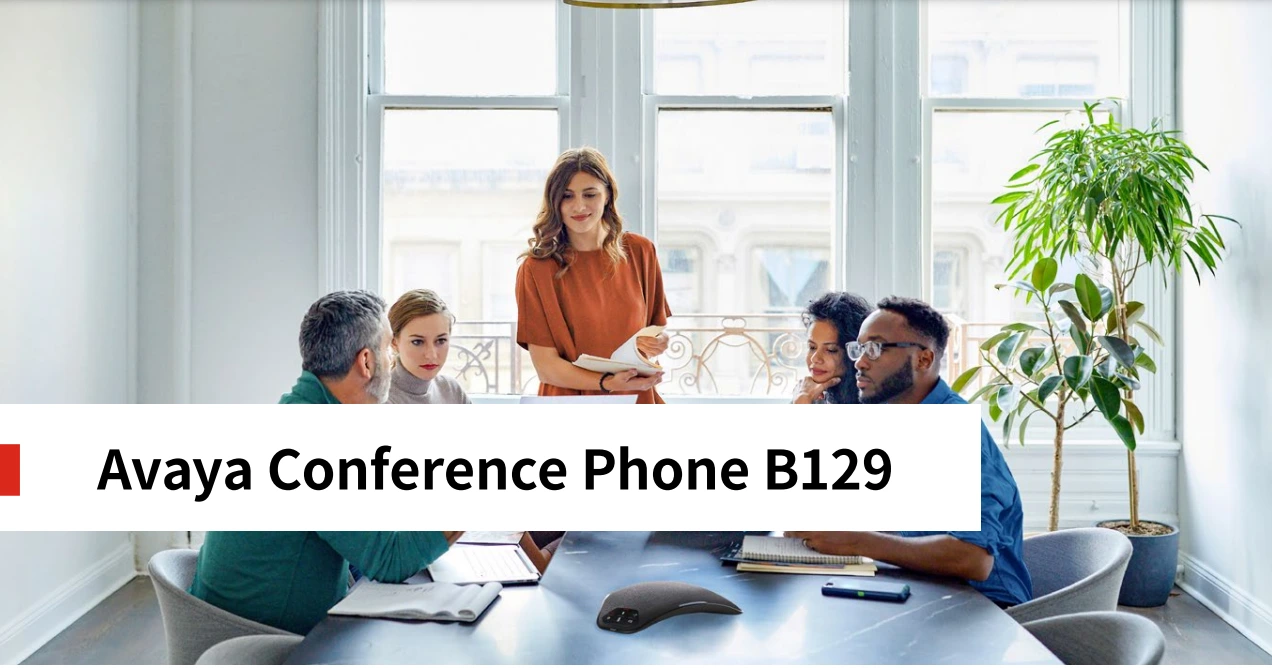 Họp với loa hội nghị Avaya B129