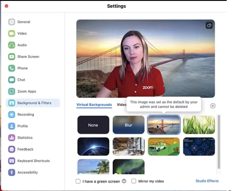 Hướng dẫn cách tạo background trong Zoom 2