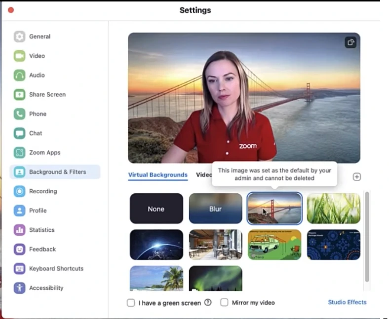 Hướng dẫn cách tạo background trong Zoom 2