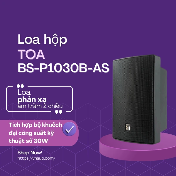 Loa hộp TOA BS-P1030B-AS
