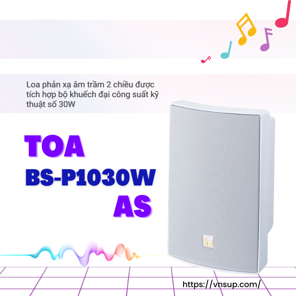 Loa hộp TOA BS-P1030W-AS