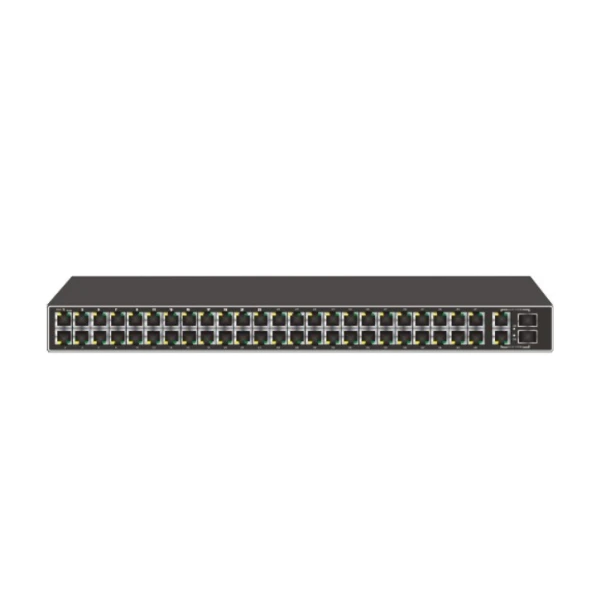 Mặt trước Switch mạng PoE Hasivo S5800P-48F-2GC