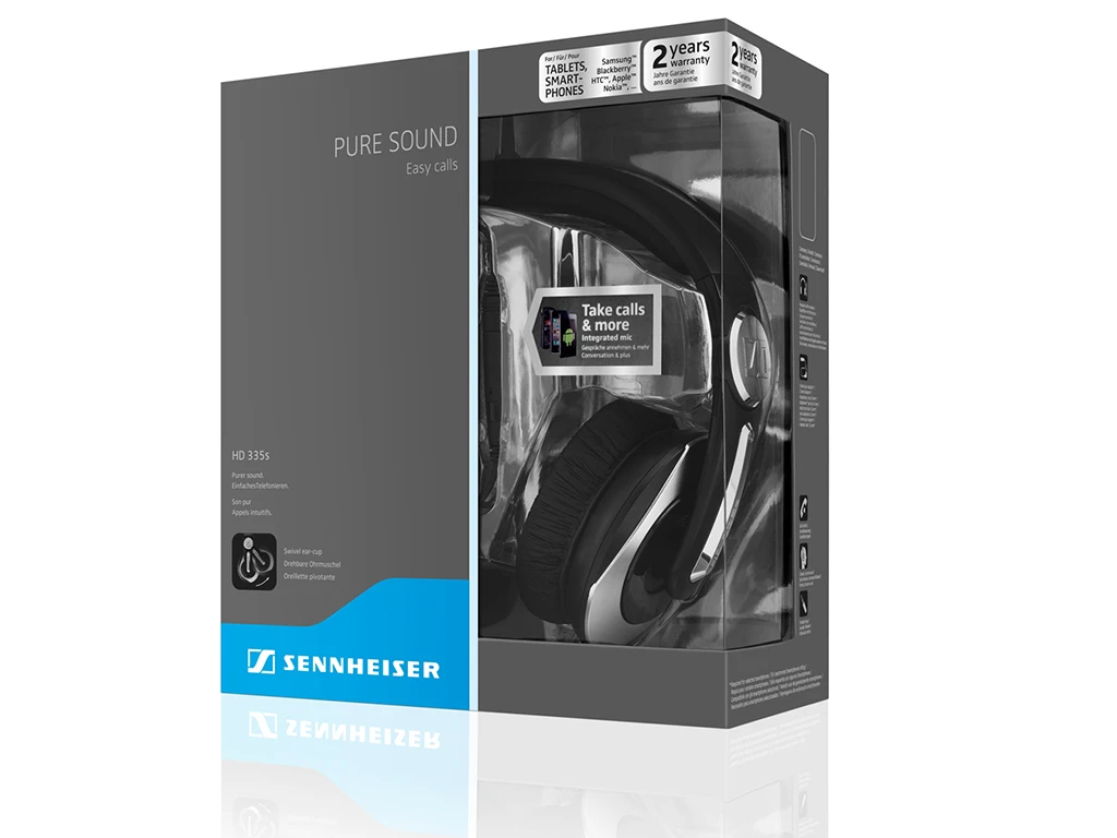 Mặt Trước Hộp Tai Nghe Sennheiser Hd 335s