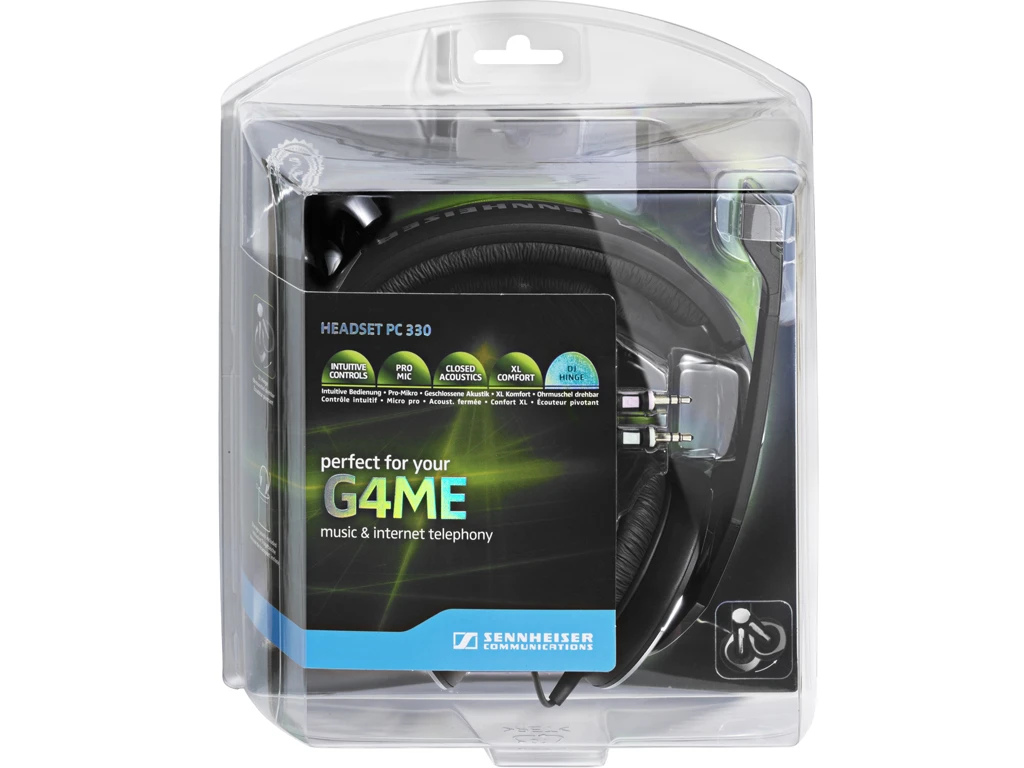 Mặt Trước Hộp Tai Nghe Sennheiser Pc 330 G4me