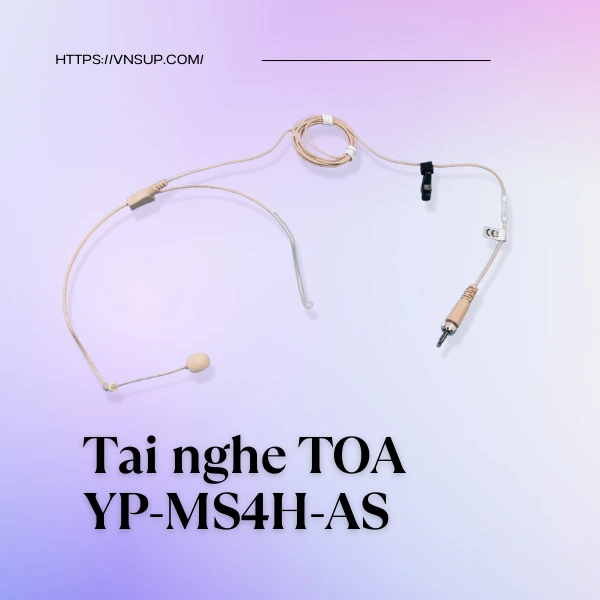 Micro choàng đầu TOA YP-MS4H-AS