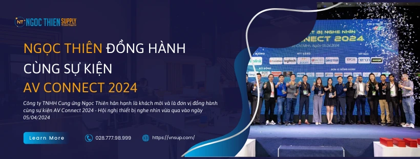 Ngọc Thiên đồng hành cùng sự kiện AV Connect 2024
