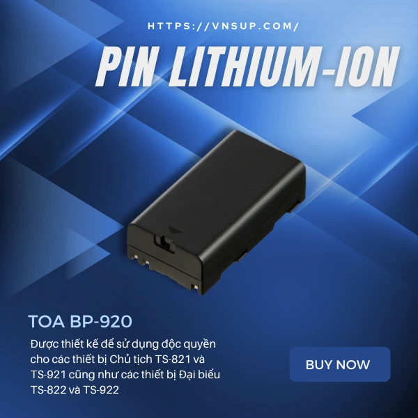 Pin sạc TOA BP-920