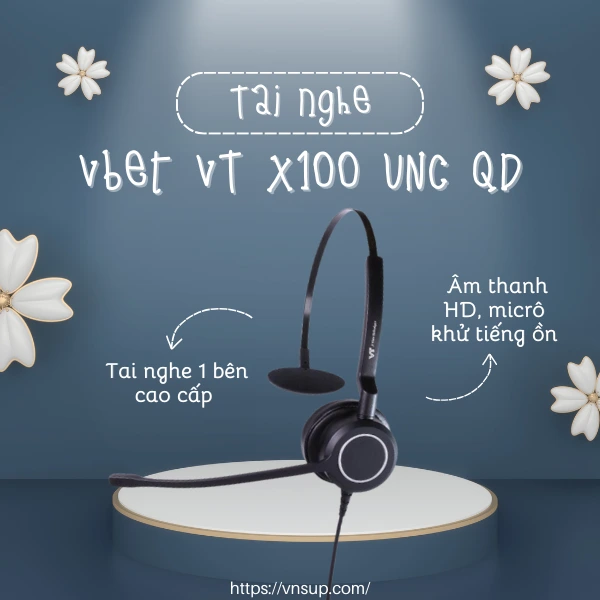 Tai Nghe Vbet Vt X100 Unc Qd