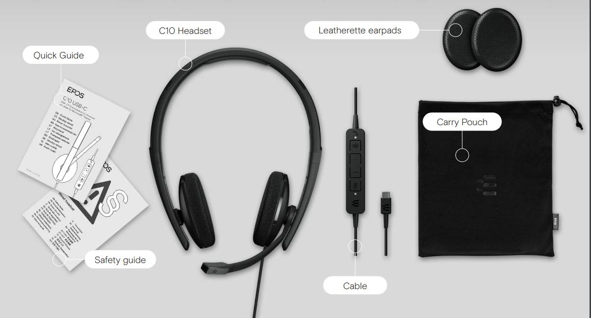 Trong Hộp Tai Nghe Epos C10 Có Gì