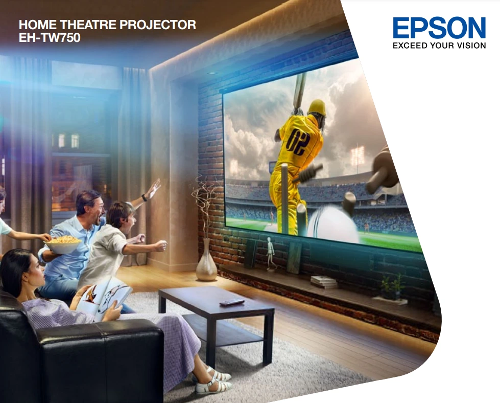 Ứng Dụng Epson Eh-tw750 Trình Chiếu Tại Nhà