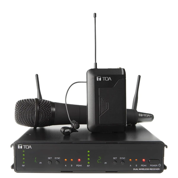 bộ micro không dây 2 kênh toa ws-402-as