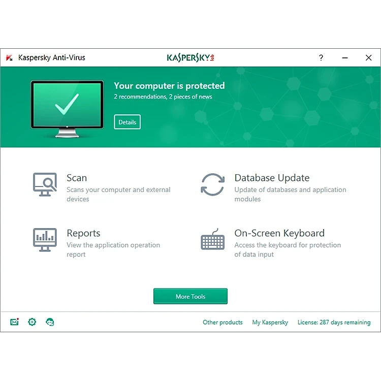 kaspersky anti-virus 1 user là gì