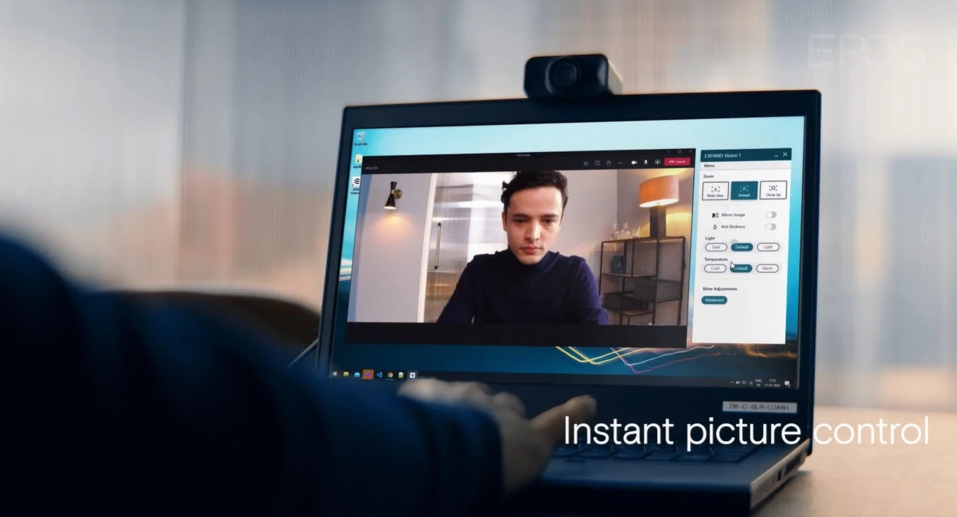 tính năng webcam usb epos expand vision 1