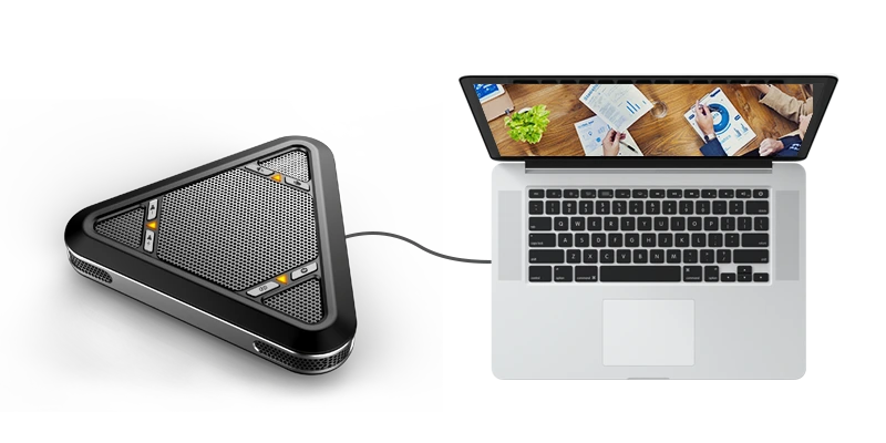 5000-B tương thích với các hệ thống hội nghị truyền hình