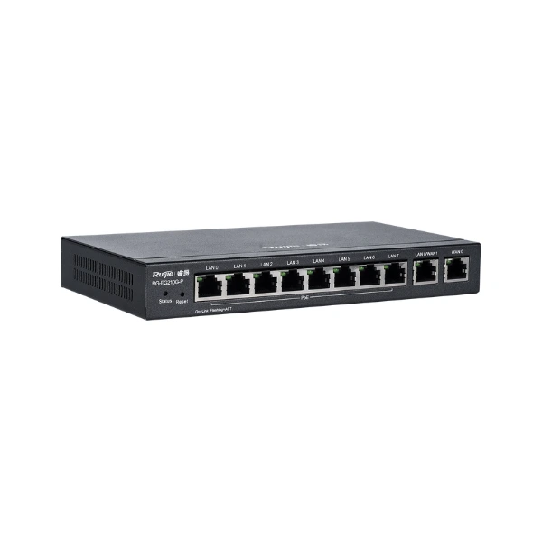 Các mặt của Gateway 10 cổng RUIJIE RG-EG210G-P