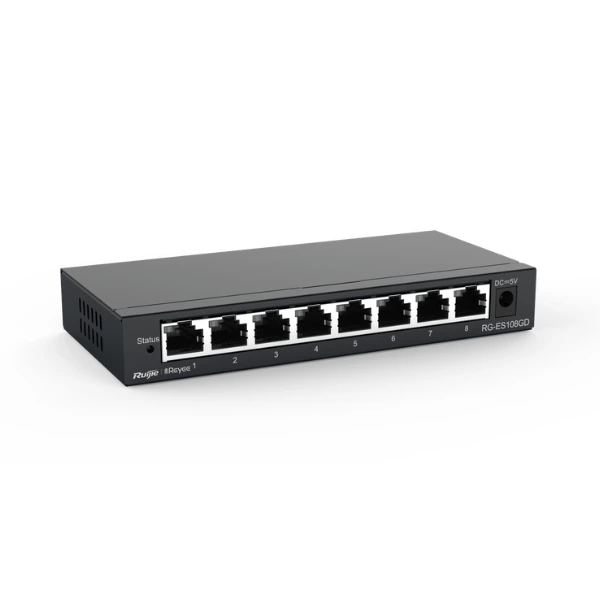 Các mặt của Switch RUIJIE RG-ES108GD