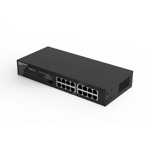Các mặt của switch RG-ES116G