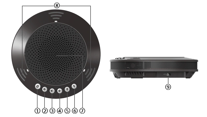 Các thành phần của MVOICE 1000-b