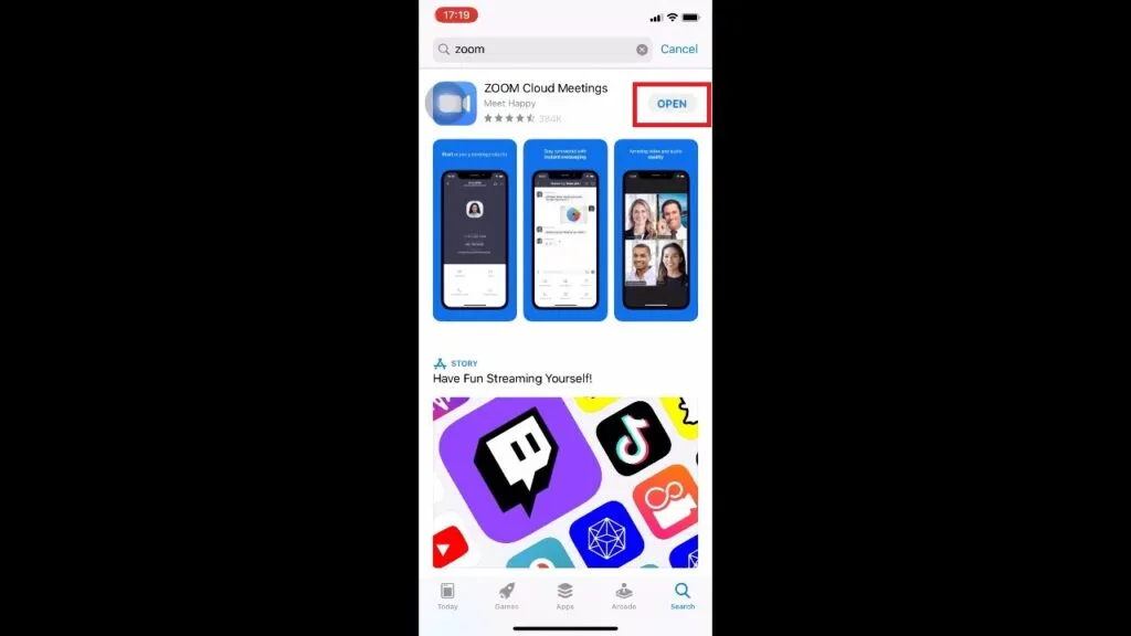 Cách tải Zoom về điện thoại iphone 05